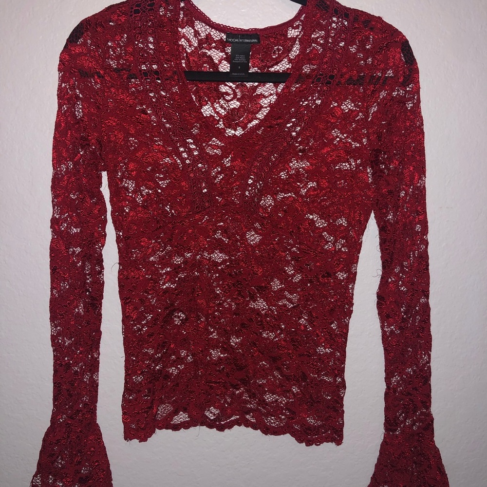 Very SEXY Lace Shirt ❤️ (SEE THROUGH)